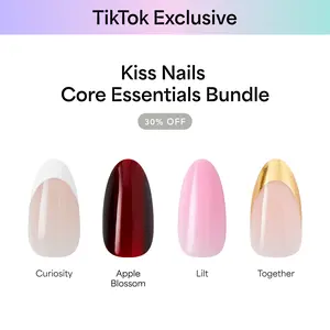[TikTok Exclusive] Kiss CORE Press On Glue Nails Essentials Bundle