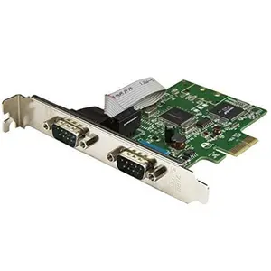 Startech PEX2S1050 2Port PCI Express Serial Card with 16C1050 Uart RS232 Serial Card