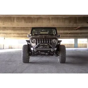 DV8 Offroad 07-25 JK/JL Jeep Wrangler & JT Gladiator FS-15 Series Front Bumper