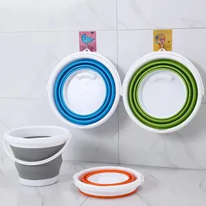 Foldable Silicone Bucket – 10L Portable Design