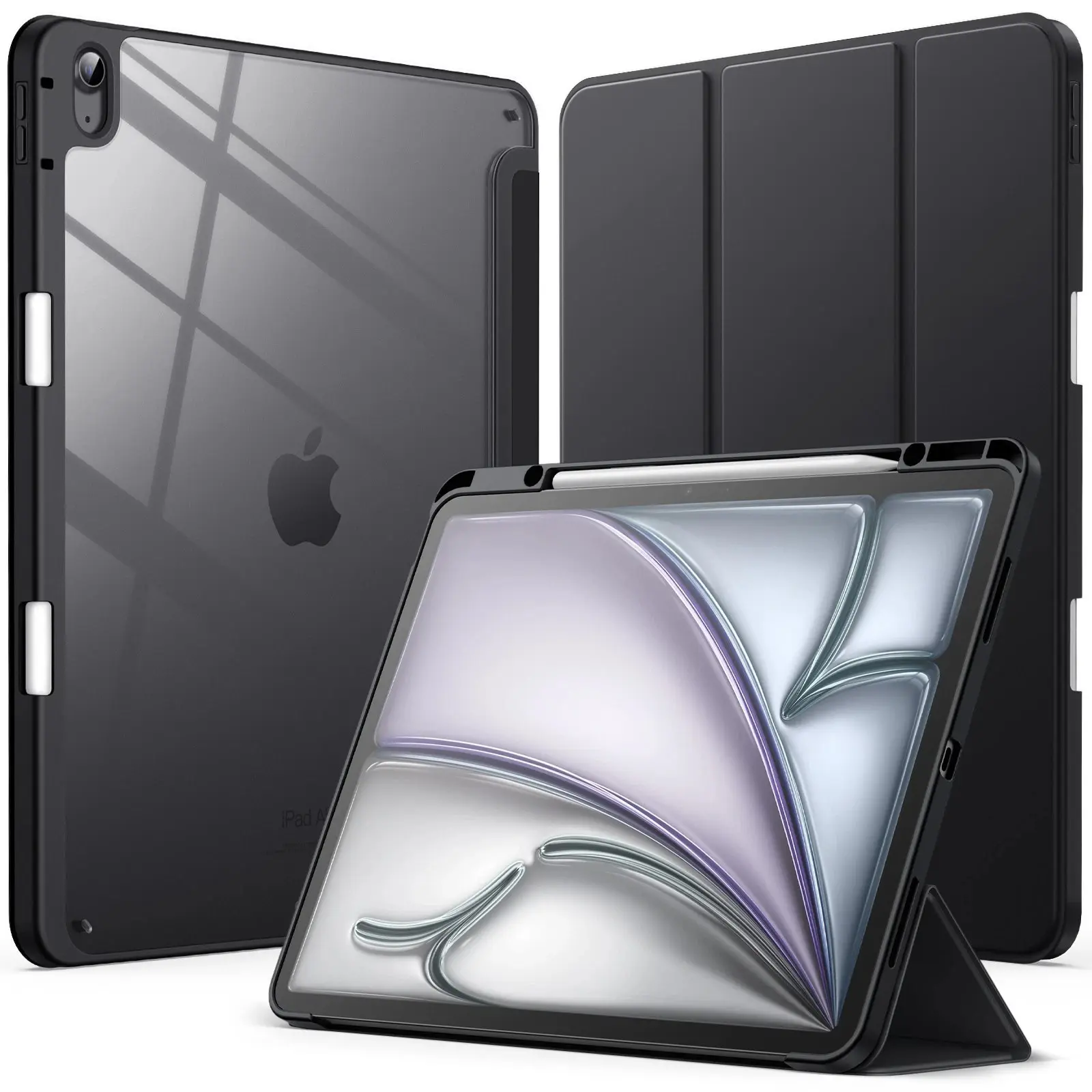 JETech Case for iPad Air 13-Inch M4/M3/M2 (2026/2025/2024) with Pencil Holder