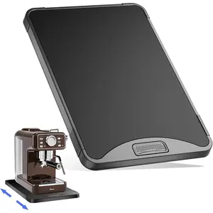 Kitchen countertop Sliding Tray: Coffee Machine Sliding Tray, Kitchen Appliance Tray | Save Space | Organize countertop Tray(10.3'' W x 15.4''D)
