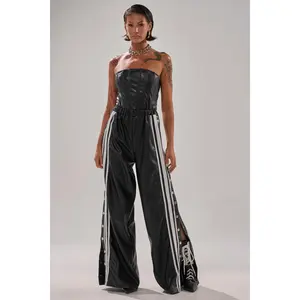 SEE YOU NEXT YEAR PU JUMPSUIT