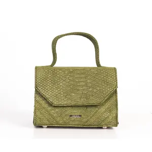 HIMDA BAG |Pistachio high quality uniquely designed handmade bags made from genuine leather