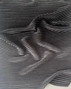 Silver Ombre Pleated Knit