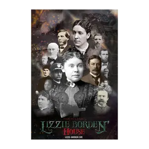 Official Lizzie Borden House Glossy Printed Wall Poster