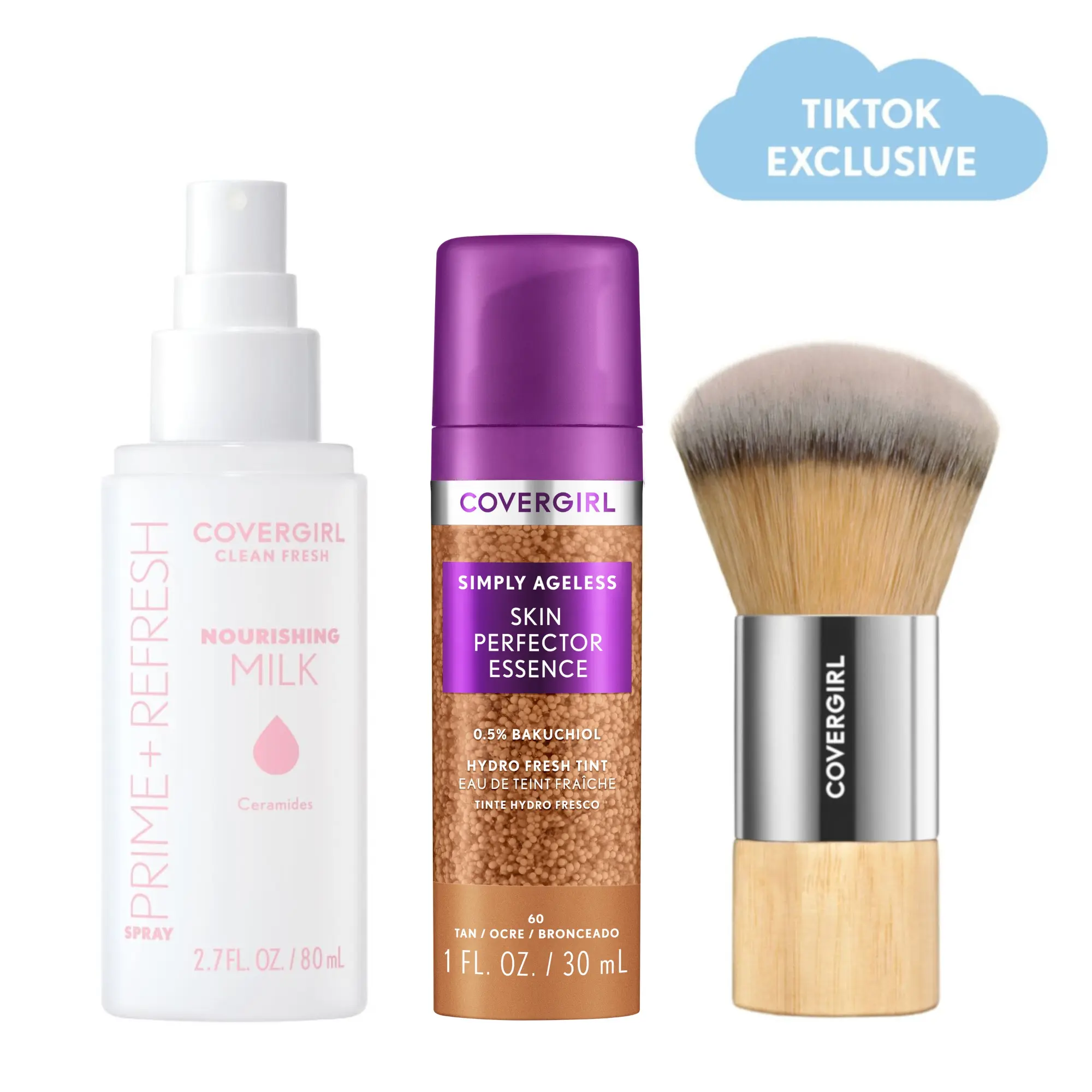 60 Tan + Nourishing Milk + Blending Brush