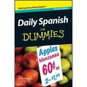 USED-Daily Spanish for Dummies Pocket Edition by Susana Wald (Paperback)