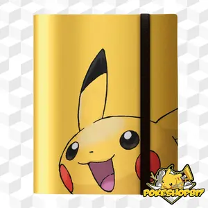Ultra Pro: 2025 Pokémon Pikachu Binder 9 Pocket (Holds 360 cards)