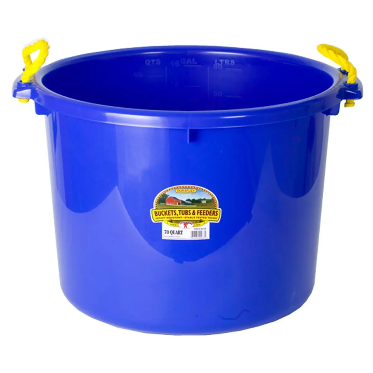 Miller Manufacturing 1.75 Bushel Blue Muck Bucket P-SB70-BLUE