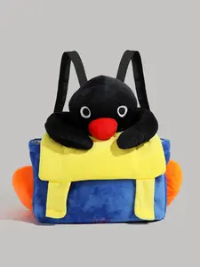 Toddler Backpack for for Students, Cute Soft Plush Animal Cartoon Mini Backpack Little For Kids & Adults