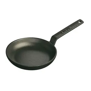 Staub Cast Iron 4.75-inch Mini Frying Pan - Matte Black Staub Cast Iron 4.75-inch Mini Frying Pan - Matte Black