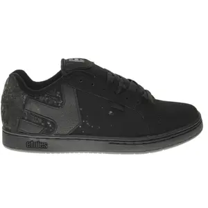 Etnies Mens Fader Lace Up Sneakers Shoes Casual - Black