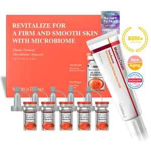 MADECA Anti-Aging K-Beauty Bundle Madeca Derma Elastic Firming Microbiome Ampoule & Time Reverse Madeca Cream Hyaluronic Acid Korean Skincare Set