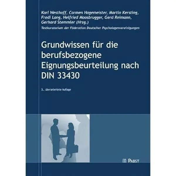USED-Grundwissen für die berufsbezogene Eignungsbeurteilung nach DIN 33430 by unknown author (Paperback)