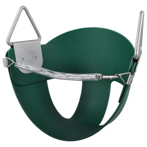 Swing Set Stuff Inc. Highback Half Bucket Swing Seat Green