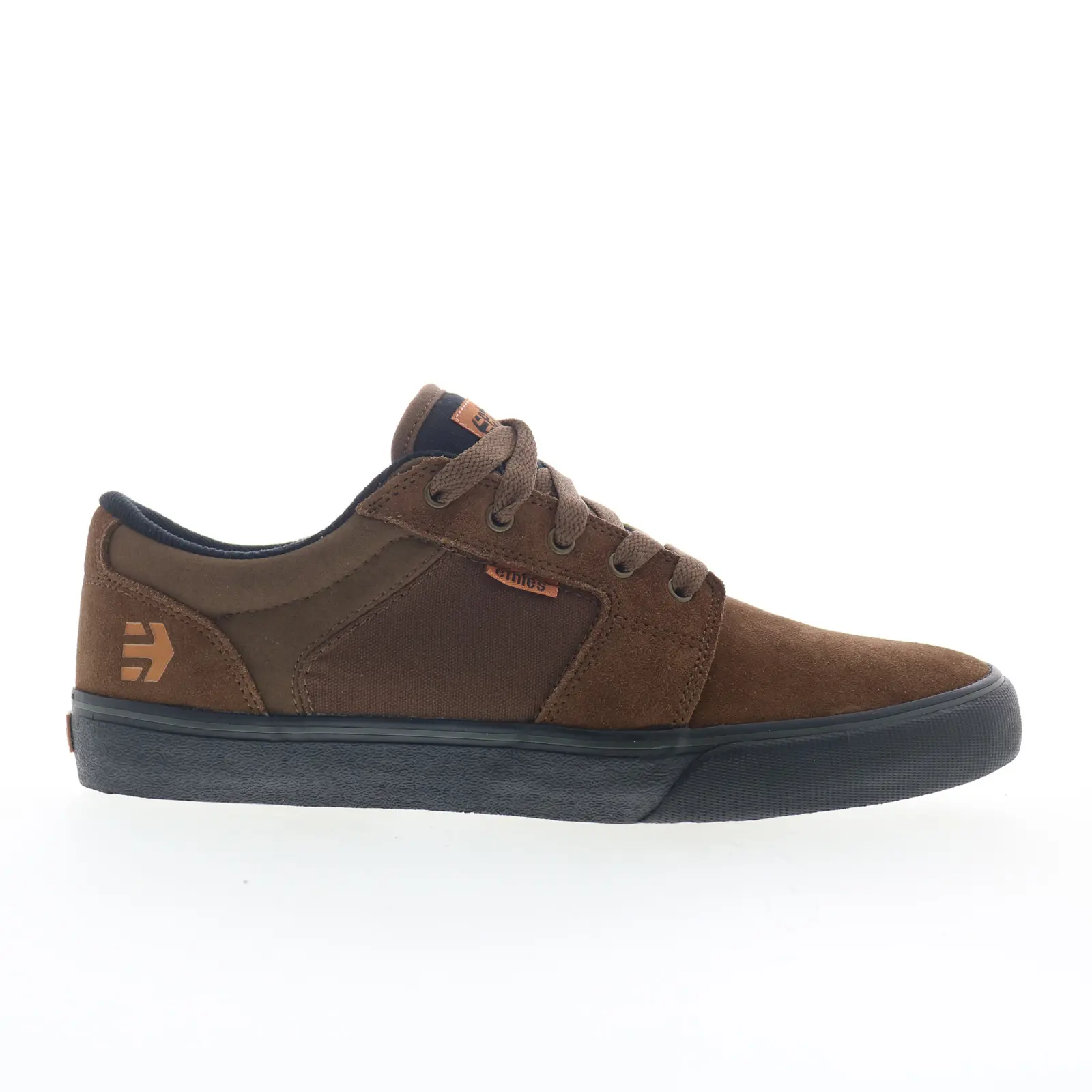Etnies Barge LS 4101000351201 Mens Brown Skate Inspired Sneakers Shoes