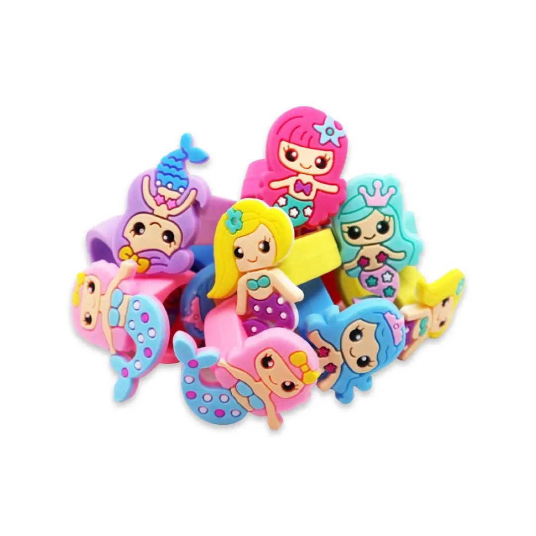 SET of 10 Mermaid Rings SET of 10 Mermaid Rings
