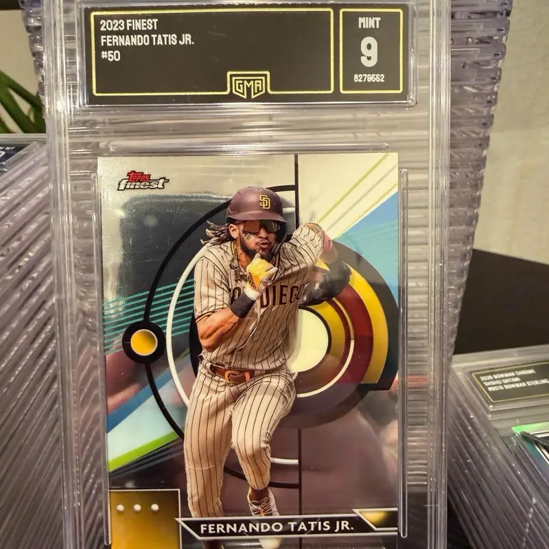 2023 Topps Finest Fernando Tatis Mint 9