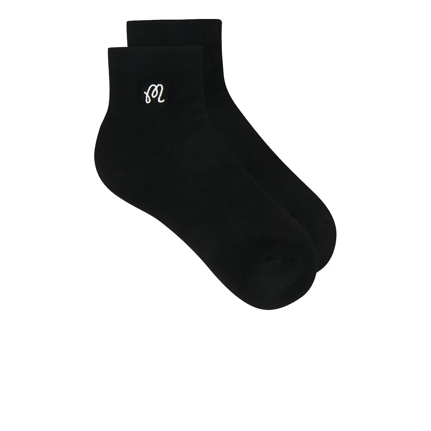 Malbon Capri Ankle Sock in Black