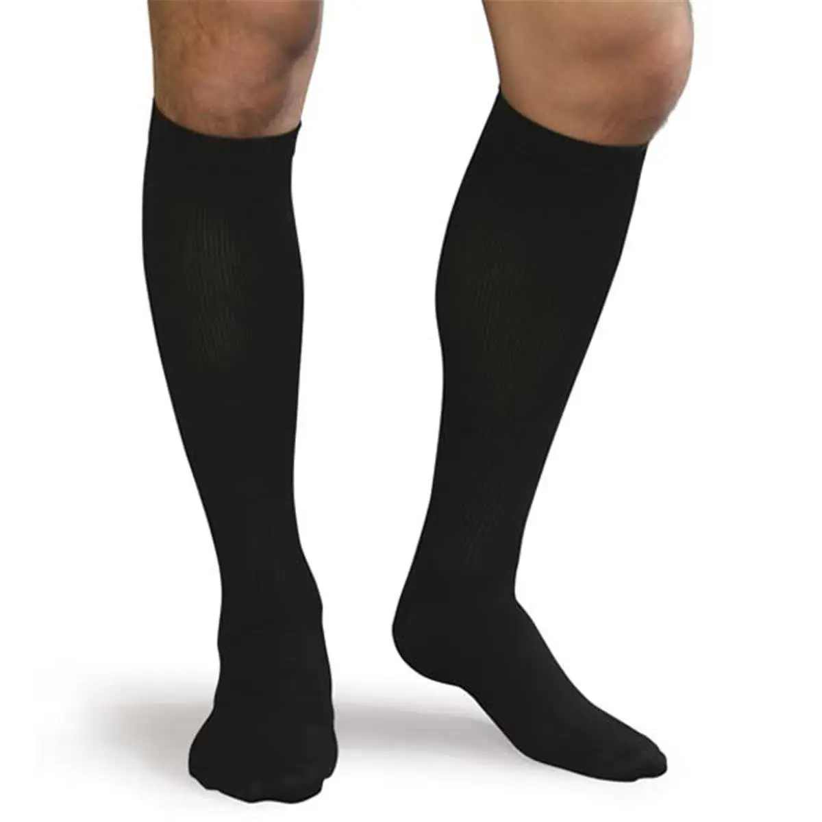 9503 - N 30 - 40 mm Hg Compression Mens Support Socks, Navy - Small