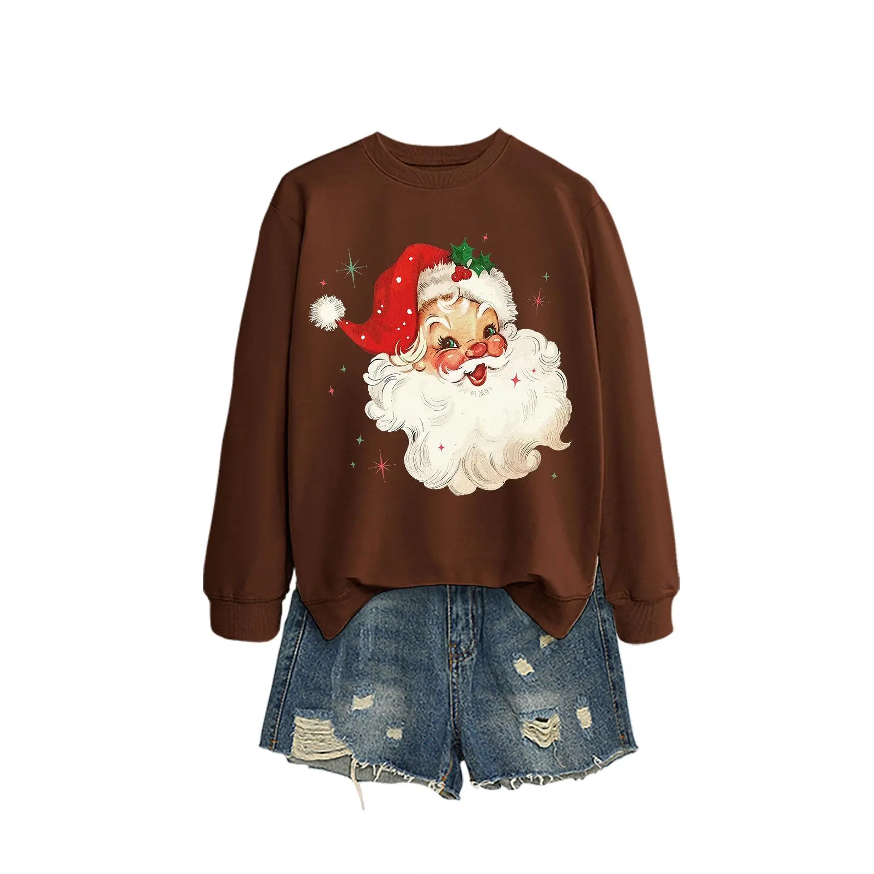 Coffee colored hoodie (color picture)