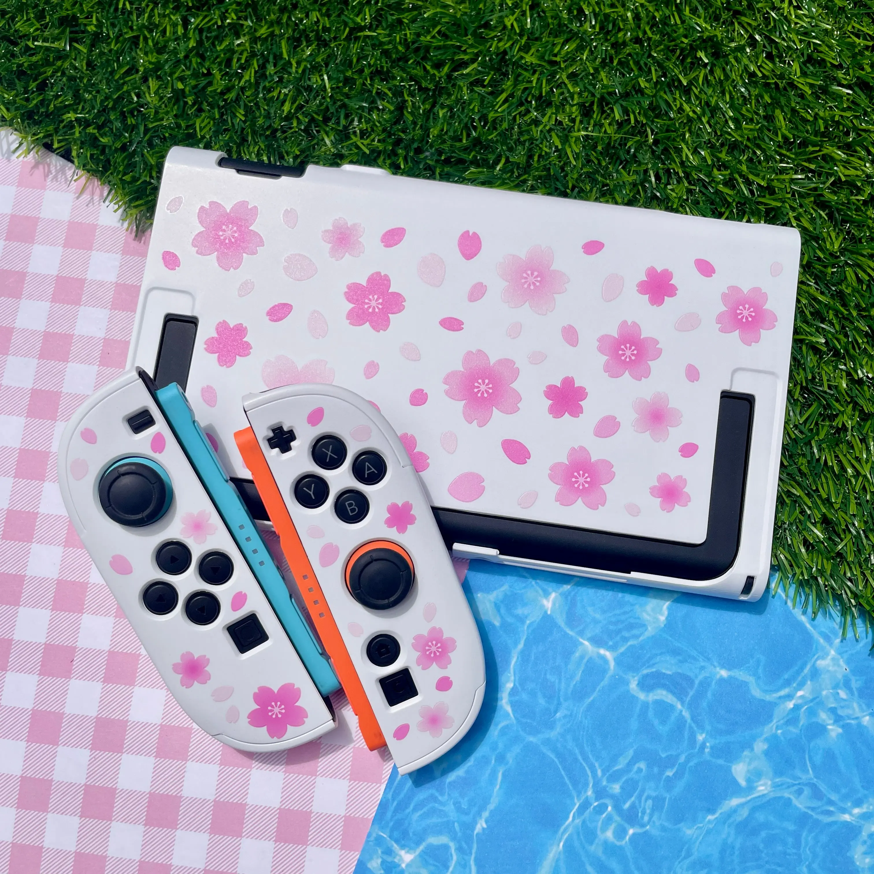Sakura White Hard Nintendo Switch 2 Case
