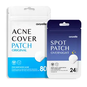 Avarelle Day & Night Acne Duo | Original (80ct) + Overnight Patches (24ct) Bundle