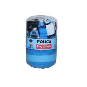 Police sensory Dough Jar