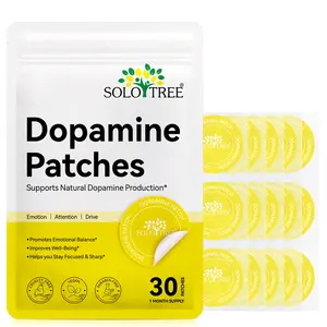 Solotree Dopamine Patch 30pcs/pack, Made From Plant-Based Mixtures, Skin Care Patches for Effective Treatment