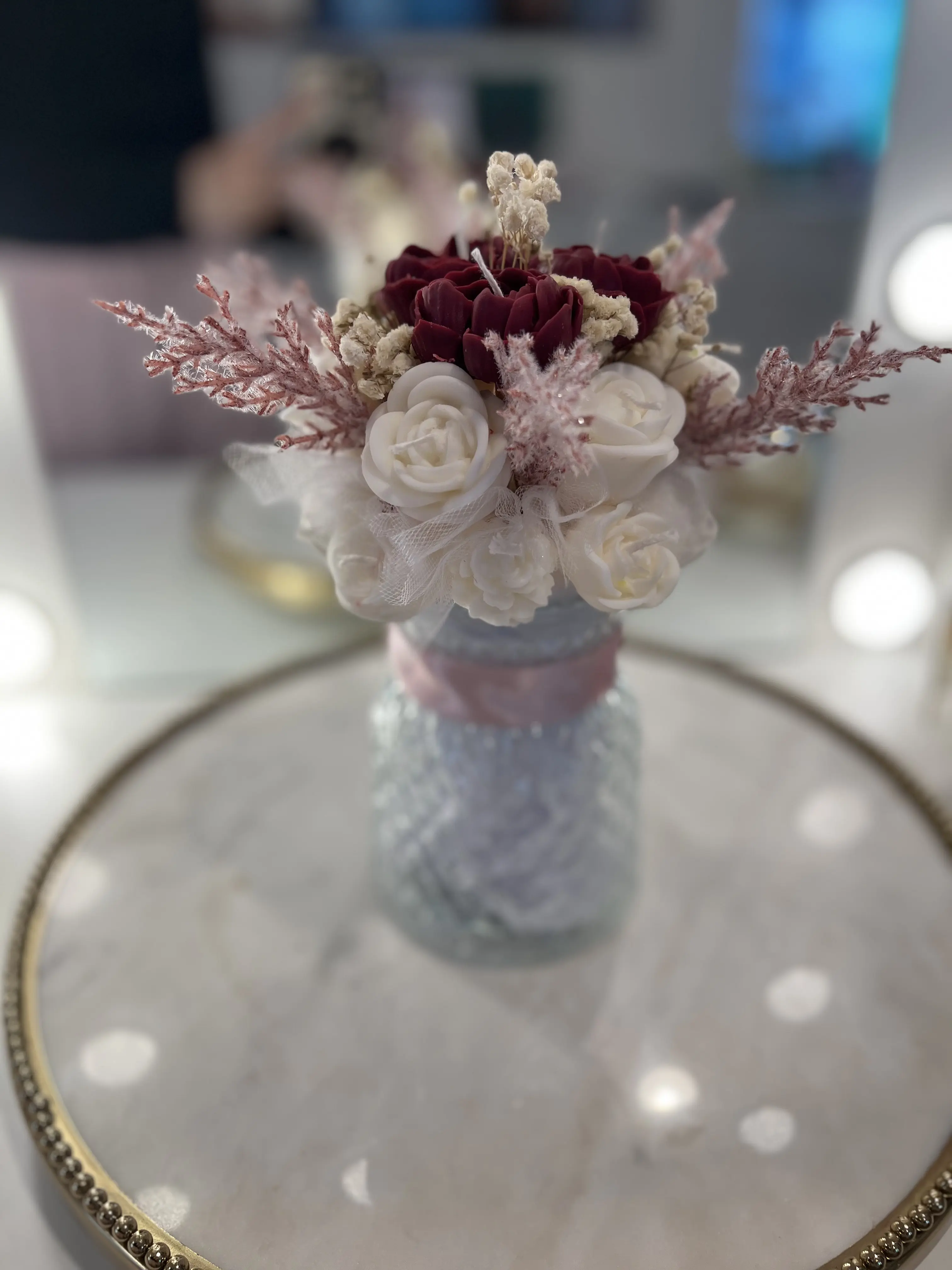 Candle Vase - Decorative Home Supplies for Candle Display