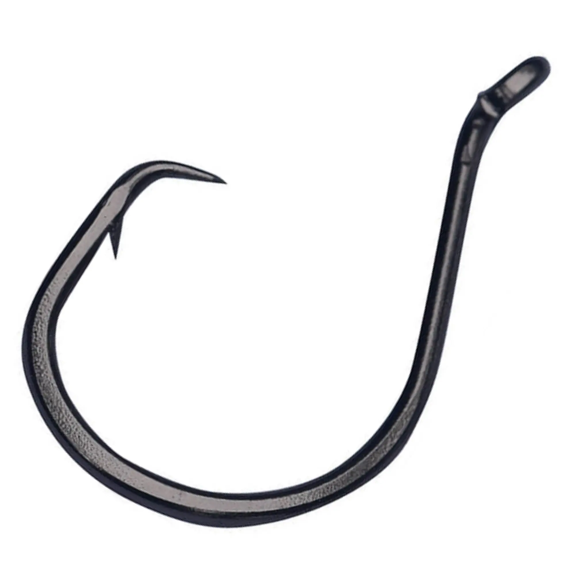 25-Pack Catfish Circle Hooks - Heavyweight Offset Octopus Hooks - Reaction Tackle 25-Pack Catfish Circle Hooks - Heavyweight Offset Octopus Hooks - Reaction Tackle