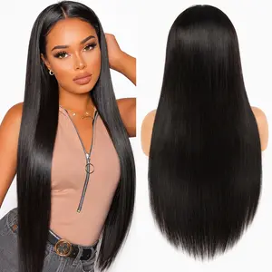 [18 inch $40]18 Inch Natural Black human hair 13x4 180 density Wigs Straight & Body Wave Wig Only $40 For Black Women
