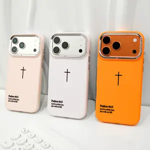 Bling Lens Faith Case for iPhone 17Pro Max Air 16 15Plus 14 13 12 11 XR XS cases eep Your Faith Shining  Diamond Camera Matte Case - Psalm Inspired Aesthetic Cover Meaningful Gift for Her.NN101