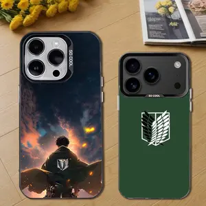 L-Levi Attack On T-Titan Phone Case For iPhone 17 Air 16 15 14 13 12 11 Pro Max Plus Samsung S26 S25 S24 S23 S22 Plus Ultra Black Tpu Cover