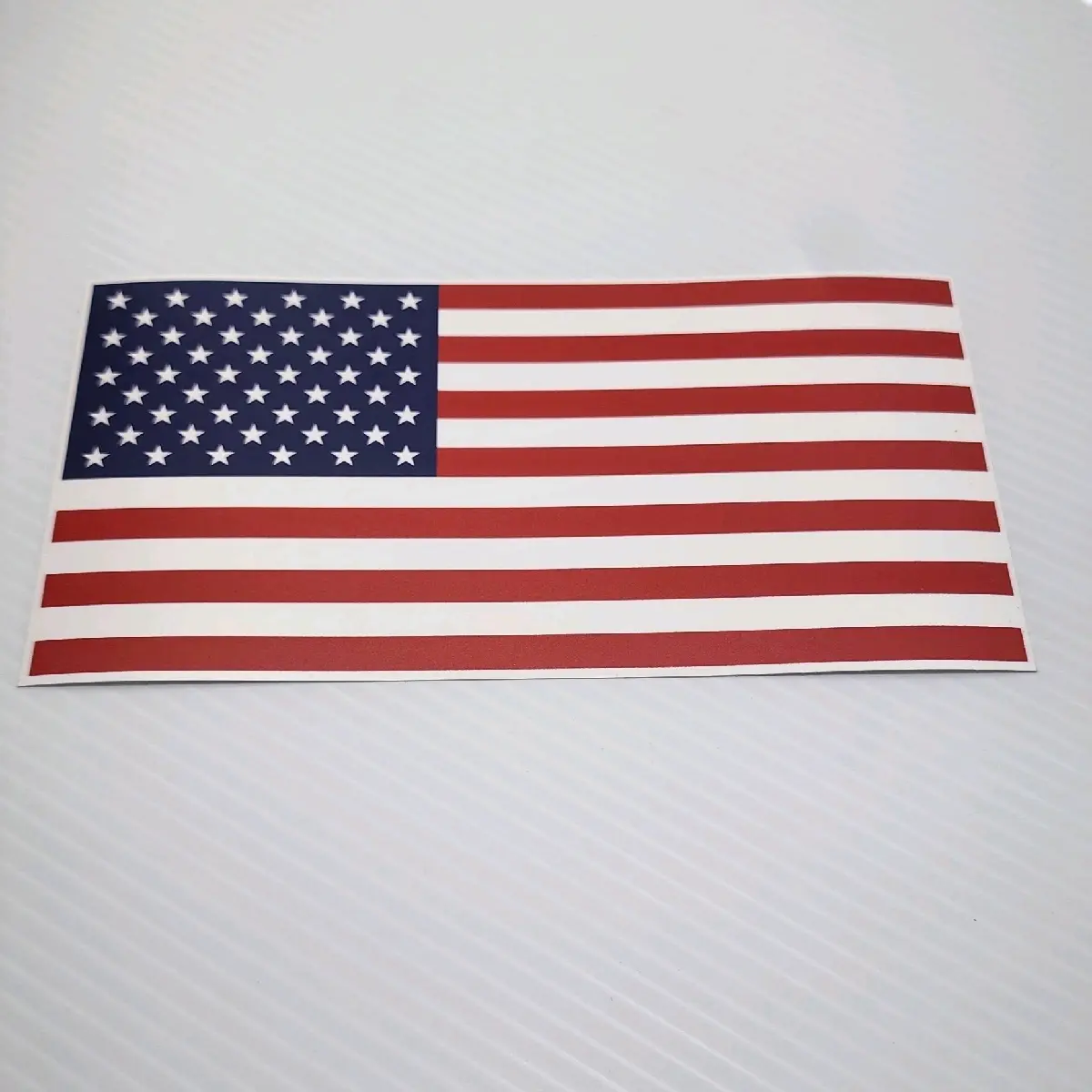 American Flag Sticker, Red, White and Blue (2-Stickers)