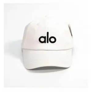 Off-Duty Performance District Trucker Hat - Black Baseball Cap with White Letter "O", 100% Polyester, Sun Protection, Durable Woven, Minimalist Outdoor Headwear for Running & Activities