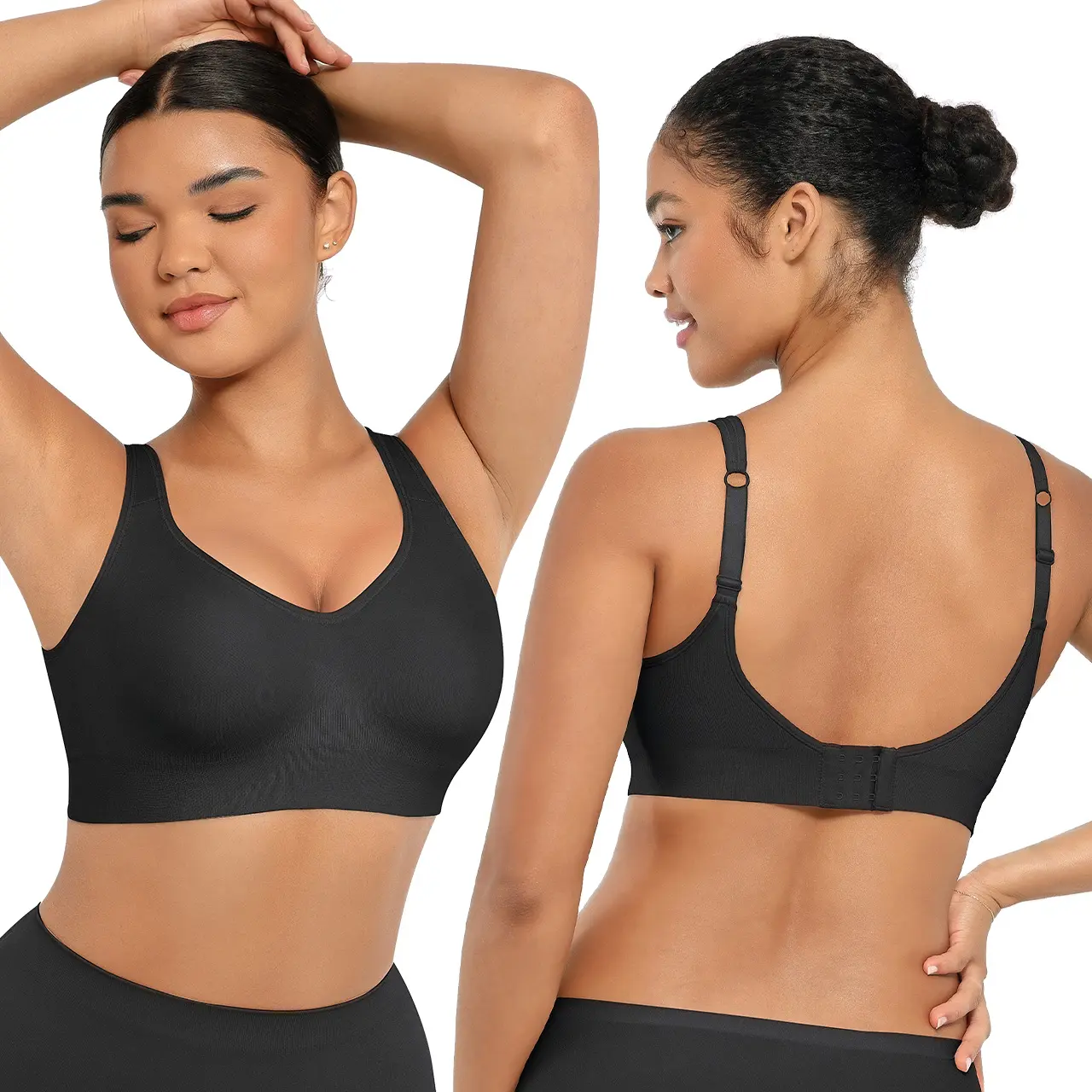 FeelinGirl Daily Comfort Wireless Shaper Bra Padded Full Coverage Everyday Bras Comfort Womenswear FeelinGirl Daily Comfort Wireless Shaper Bra Padded Full Coverage Everyday Bras Comfort Womenswear