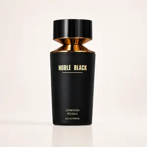 Noble Black Cologne for MNoble Black Woody Perfume for Men, 100mL | Cedarwood, Citrus & Pepper Fresh Masculine Fragranceen 100ml, Long Lasting  Aromatic Amberwood Eau De Parfum, Luxury Black Gold Fragrance for Daily Wear, Date Night & Gifts