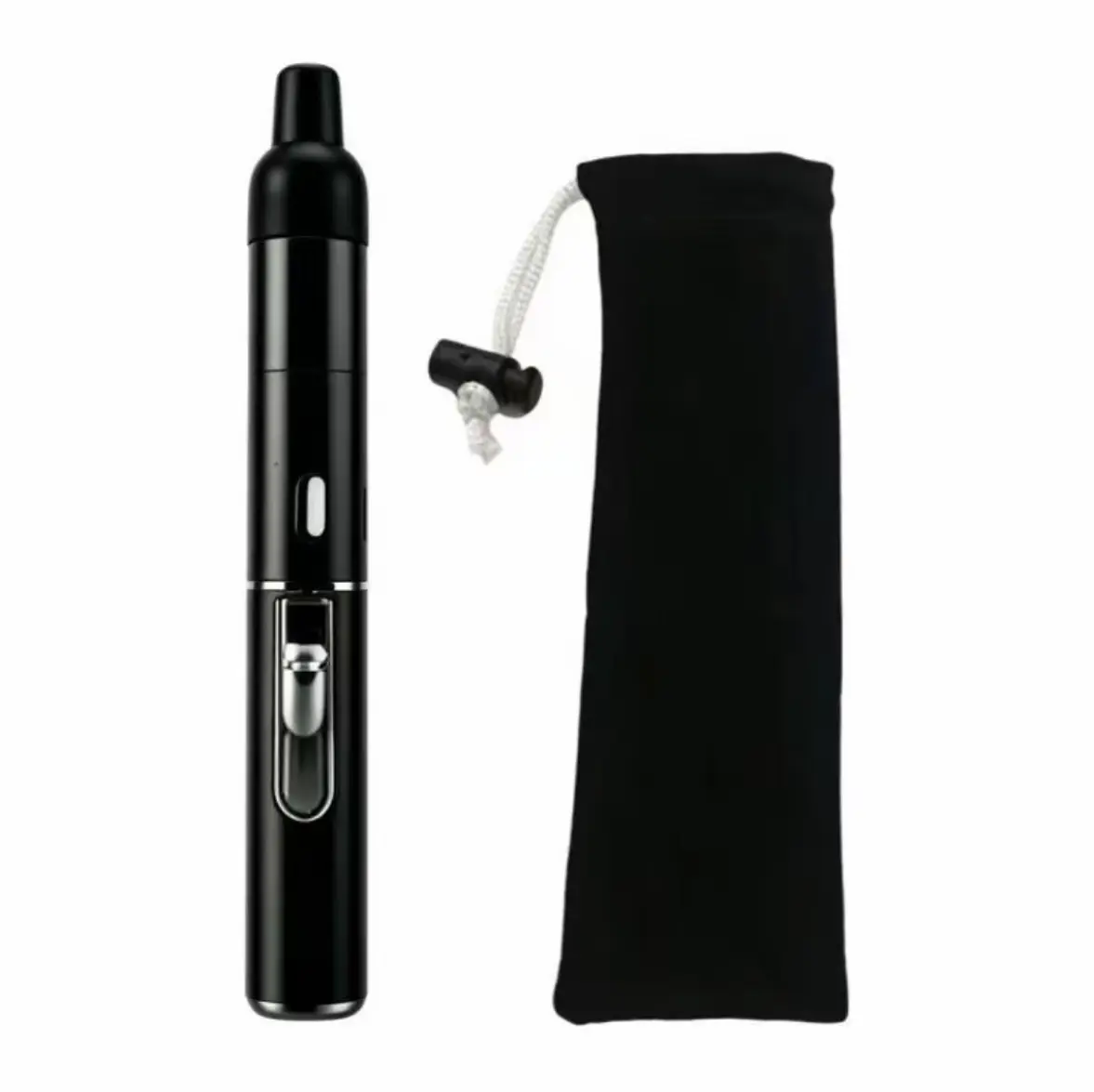 (No gas included)Refillable Butane Windproof Lighter: One-Hand Quick Ignition, Adjustable Flame, Sturdy Aluminum Build, Compact Portable