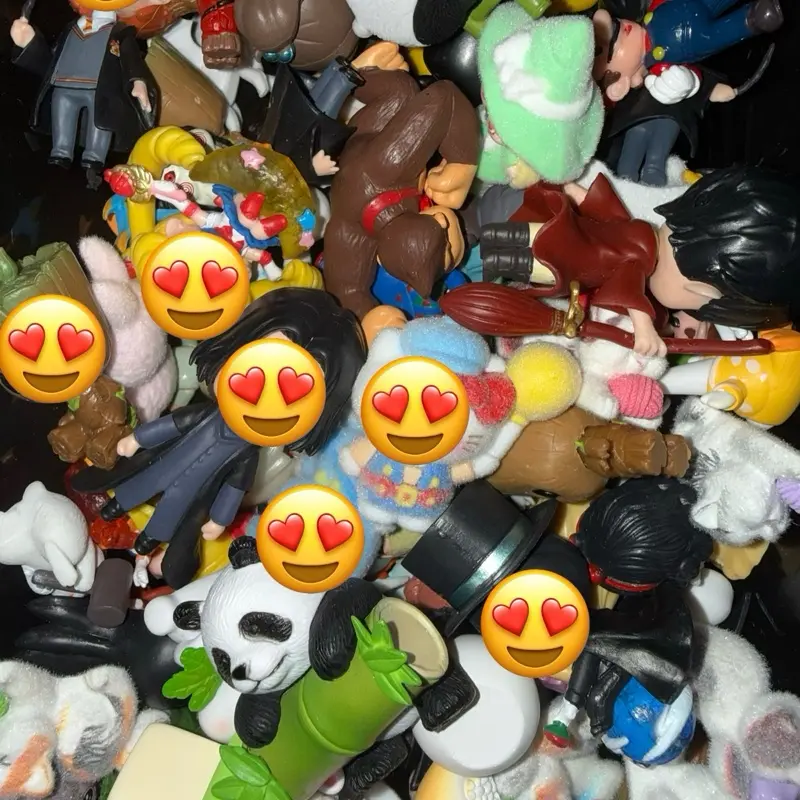 Figure pen toppers