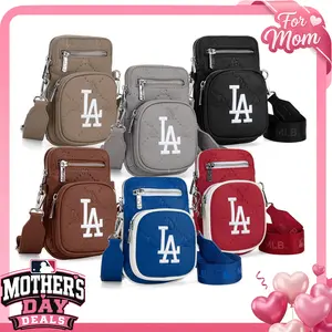 MLB Women & Men Small Crossbody Bag,Shoulder Bags for Chest Bag Cross Body Bag Fanny Pack for Outdoors Hiking Traveling,Crossbody Small Sling Backpack Sling Bag （B）25-325