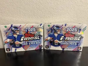 SSCB 5 - PYT - (2) 2025 Topps Finest Football Hobby Boxes