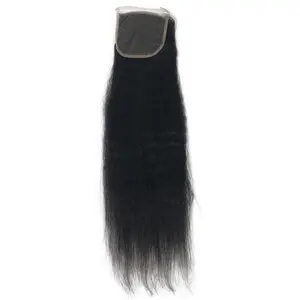 4X4 HD LACE CLOSURE KINKY STRAIGHT