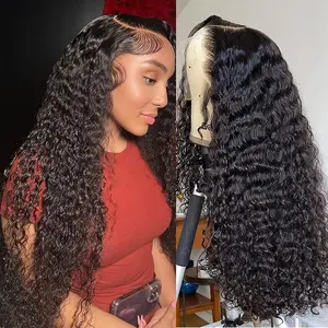 Tuneful 180 Density 13x6 Lace Front Wigs Human Hair Wave Lace Frontal Wigs 13x6 Jerry Curly Hair Wig HD Transparent Lace Frontal Wigs for Women