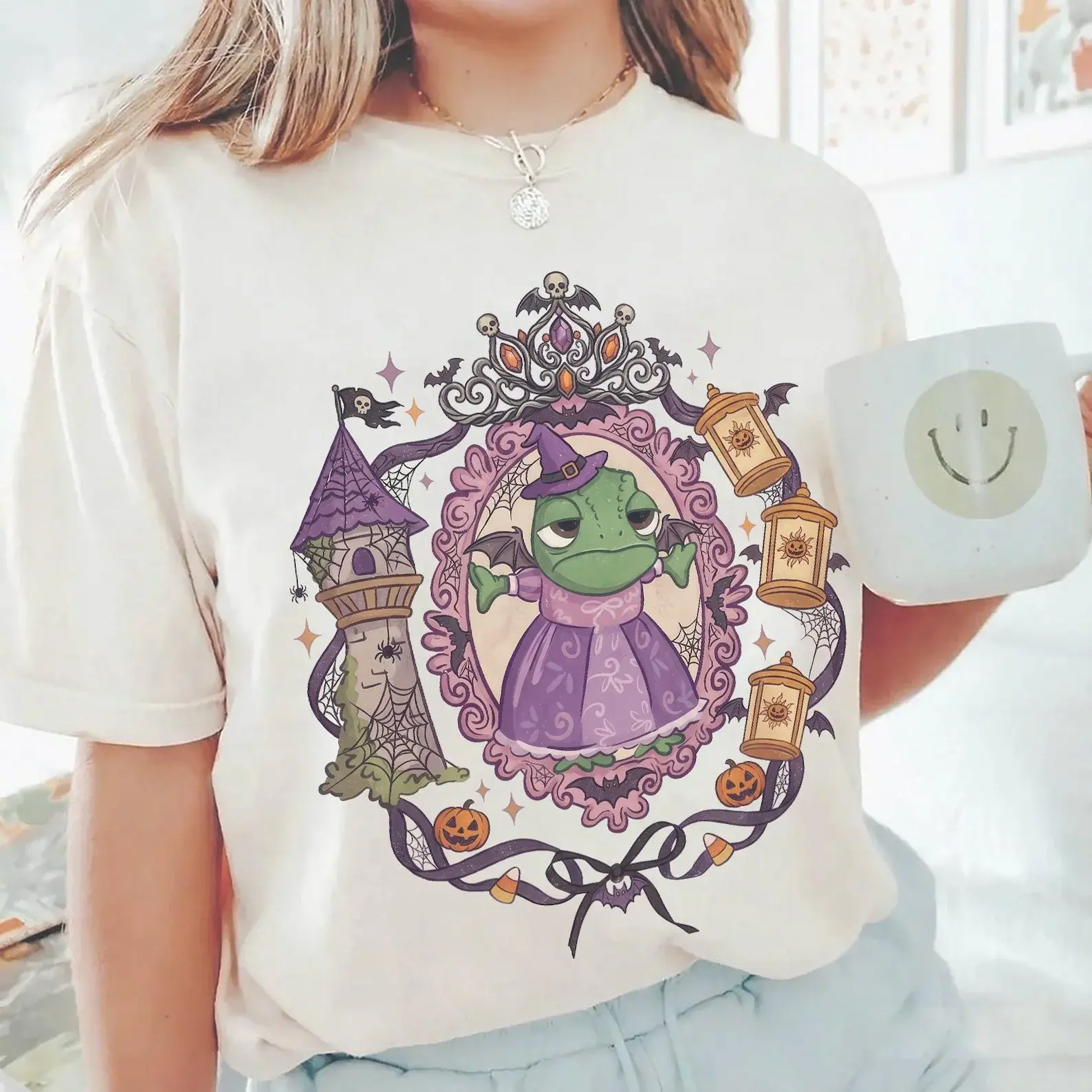 Vintage WDW Rapunzel Halloween Shirt, WDW Princess Rapunzel Halloween Tee, Halloween Magic Kingdom Shirt, Princess Trip Shirt