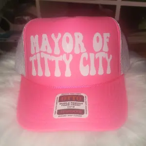 mayor of titty city trucker hat