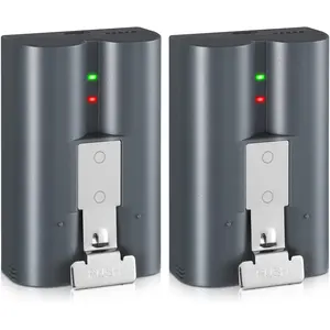 2 Packs 6040mAh Rechargeable Battery Compatible with Ring-Video Doorbell 2/3/4, Video Doorbell 3 Plus, Stick Up Cam Battery (2nd & 3rd Gen) and Spotlight Cam Battery springtok