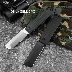 Hot 5915 Mini Portable Folding Knife 8Cr13Mov Blade 420 Steel + G10 Handle Outdoor Pocket Knife Survival Jungle Camping Knife