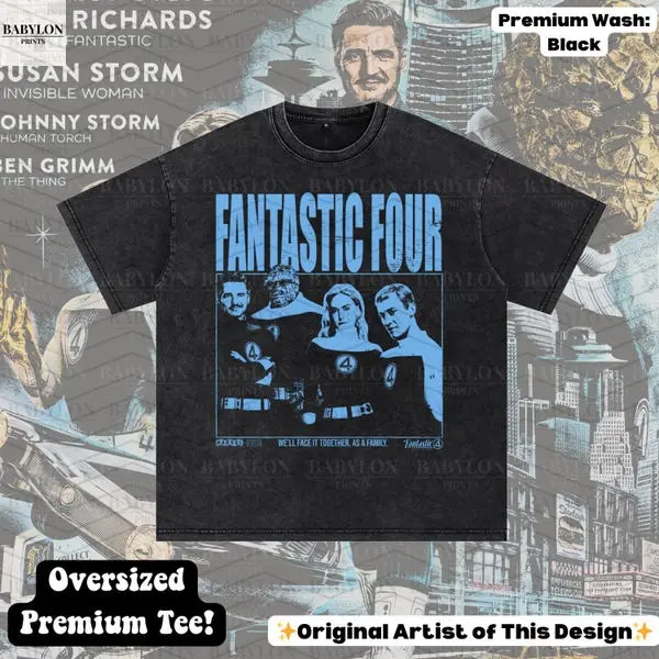 Fantastic Four Shirt Fantastic Four First Steps Shirt Shirt Fantastic 4 Johnny Storm Sue Storm Shirt Reed Richards tee